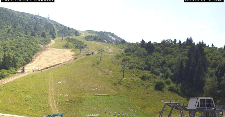 Webcam Monte Bondone - Bondone Palon e Canalon