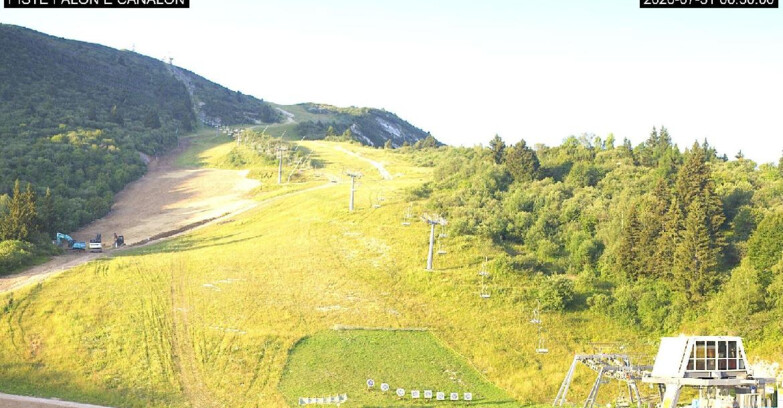 Webcam Monte Bondone - Bondone Palon e Canalon