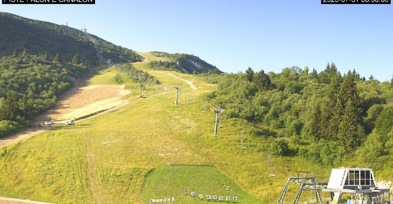 Webcam Monte Bondone - Bondone Palon e Canalon