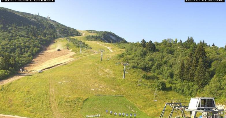 Webcam Monte Bondone - Bondone Palon e Canalon