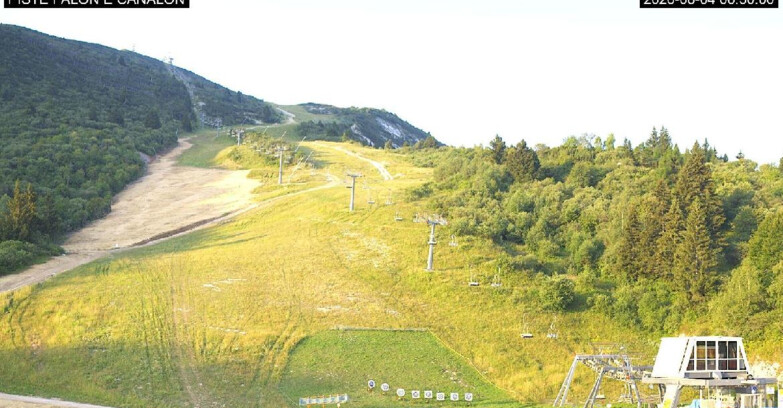 Webcam Monte Bondone - Bondone Palon e Canalon