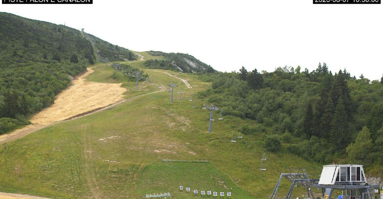 Webcam Monte Bondone - Bondone Palon e Canalon