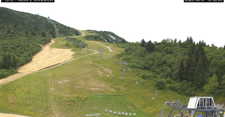 Webcam Monte Bondone - Bondone Palon e Canalon