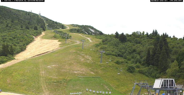 Webcam Monte Bondone - Bondone Palon e Canalon