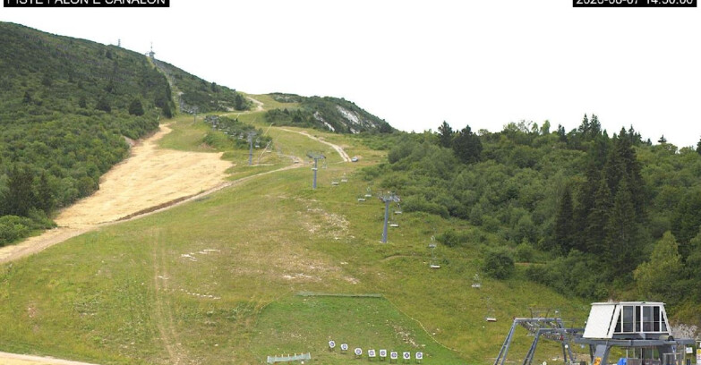 Webcam Monte Bondone - Bondone Palon e Canalon