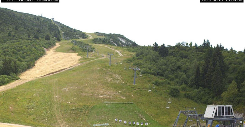 Webcam Monte Bondone - Bondone Palon e Canalon