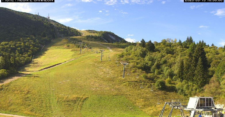 Webcam Monte Bondone - Bondone Palon e Canalon