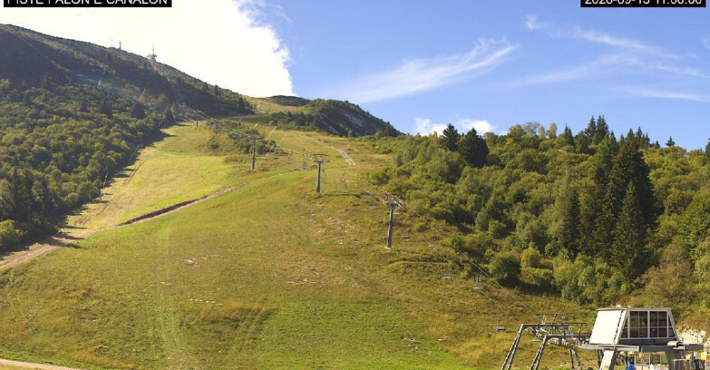 Webcam Monte Bondone - Bondone Palon e Canalon