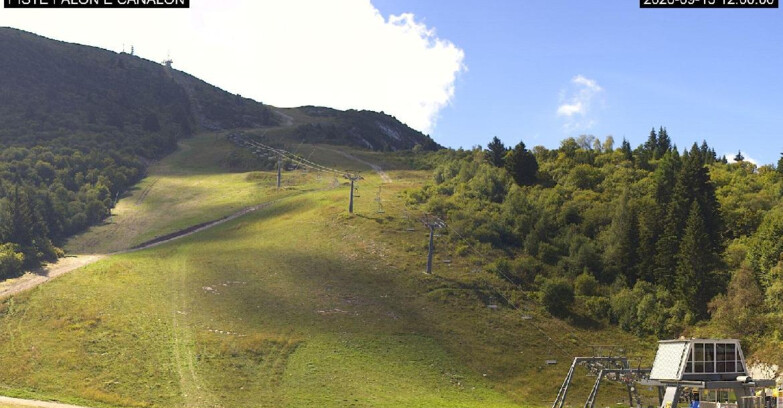 Webcam Monte Bondone - Bondone Palon e Canalon