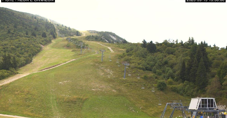 Webcam Monte Bondone - Bondone Palon e Canalon
