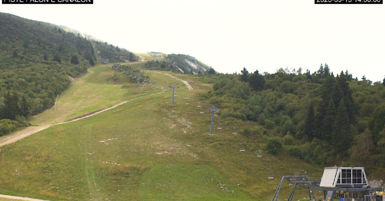 Webcam Monte Bondone - Bondone Palon e Canalon