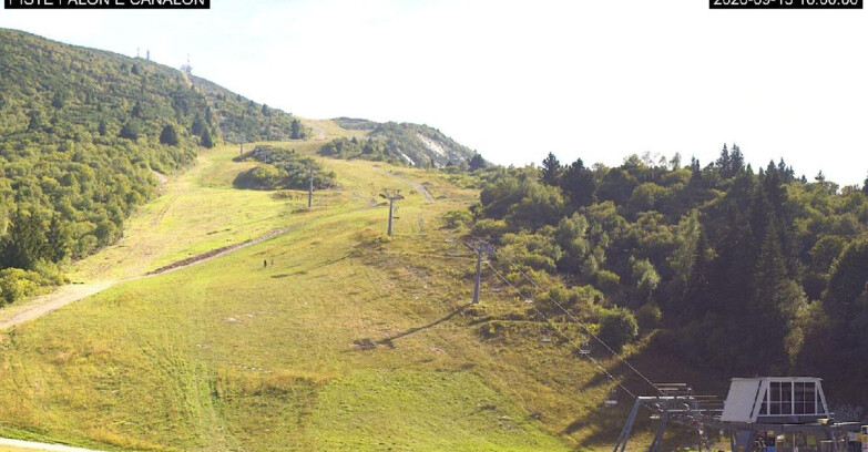 Webcam Monte Bondone - Bondone Palon e Canalon