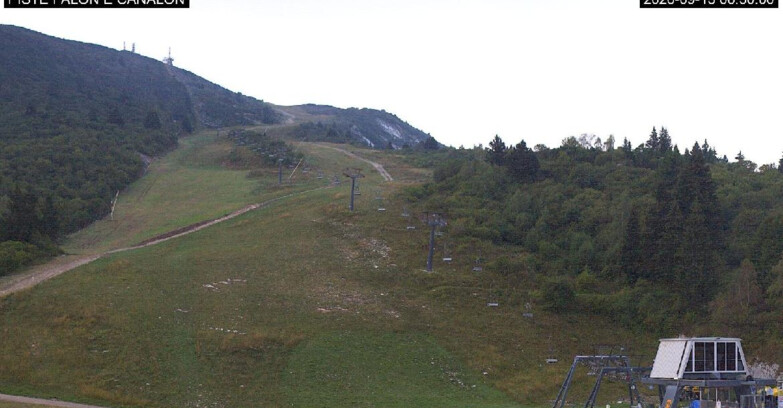 Webcam Monte Bondone - Bondone Palon e Canalon