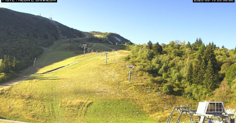 Webcam Monte Bondone - Bondone Palon e Canalon