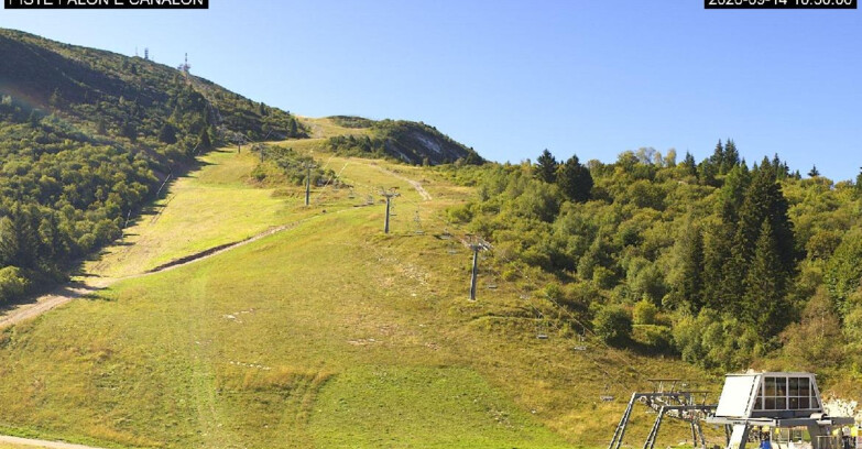 Webcam Monte Bondone - Bondone Palon e Canalon