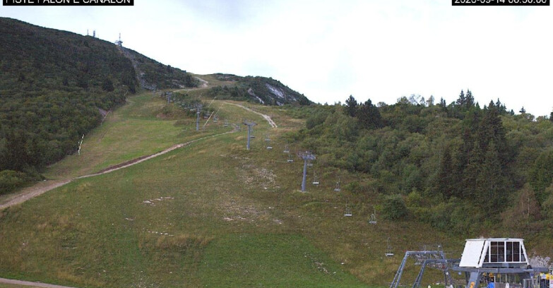 Webcam Monte Bondone - Bondone Palon e Canalon