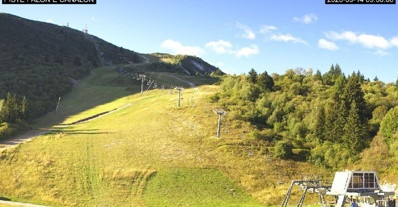Webcam Monte Bondone - Bondone Palon e Canalon