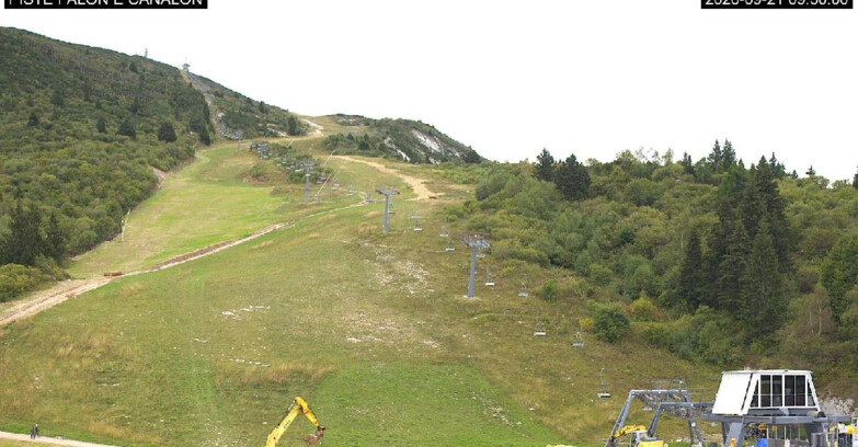 Webcam Monte Bondone - Bondone Palon e Canalon