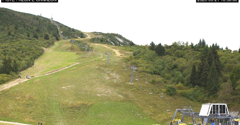 Webcam Monte Bondone - Bondone Palon e Canalon
