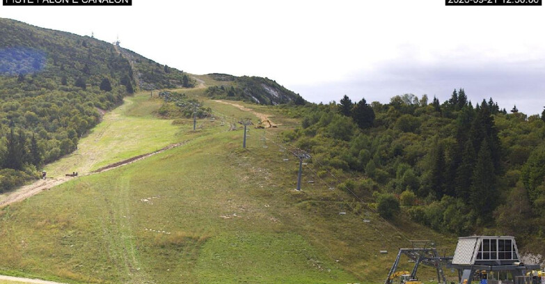 Webcam Monte Bondone - Bondone Palon e Canalon
