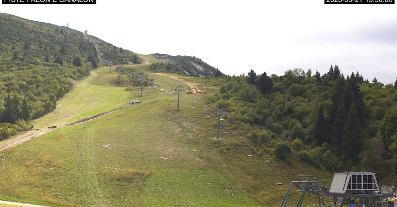 Webcam Monte Bondone - Bondone Palon e Canalon