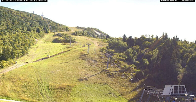 Webcam Monte Bondone - Bondone Palon e Canalon