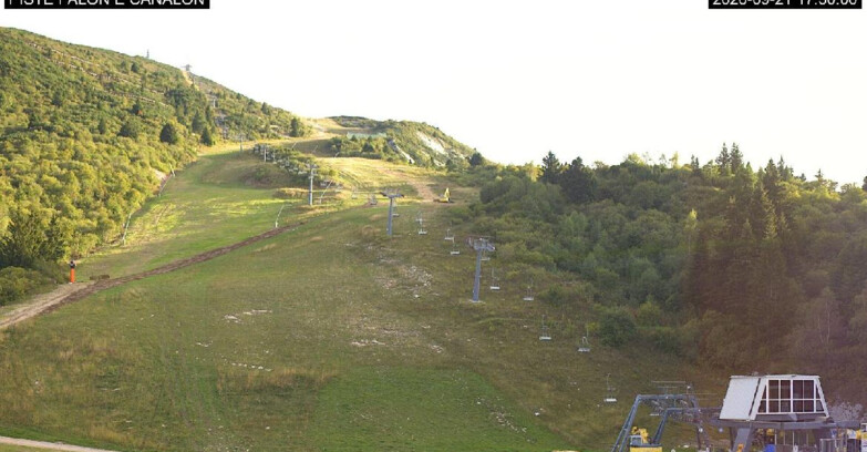 Webcam Monte Bondone - Bondone Palon e Canalon
