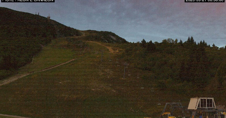 Webcam Monte Bondone - Bondone Palon e Canalon