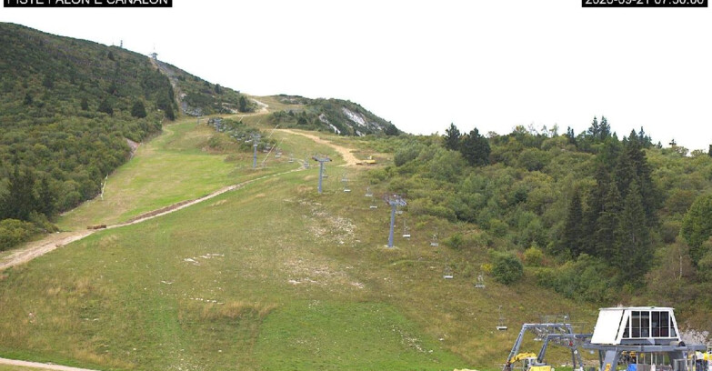 Webcam Monte Bondone - Bondone Palon e Canalon