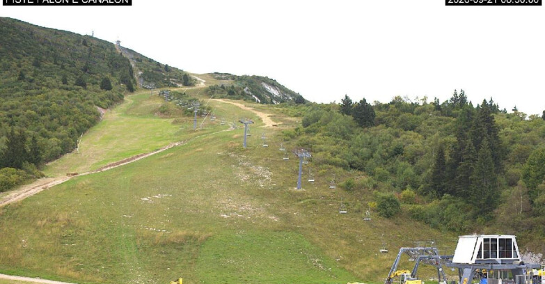 Webcam Monte Bondone - Bondone Palon e Canalon