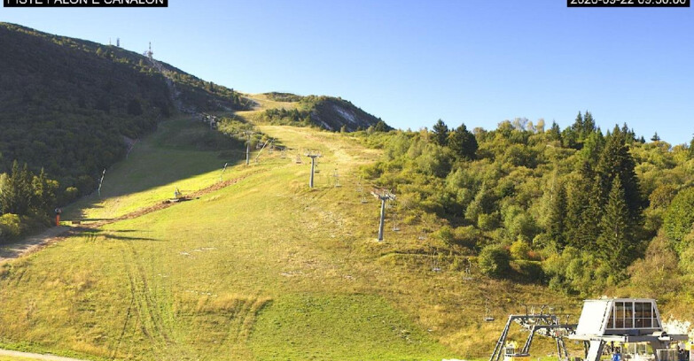 Webcam Monte Bondone - Bondone Palon e Canalon