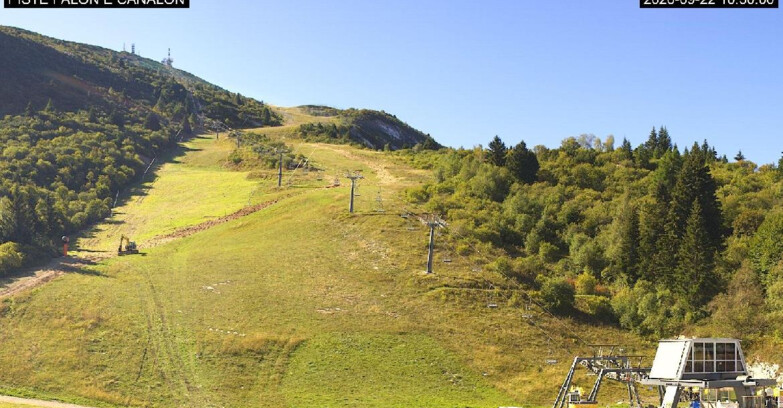 Webcam Monte Bondone - Bondone Palon e Canalon
