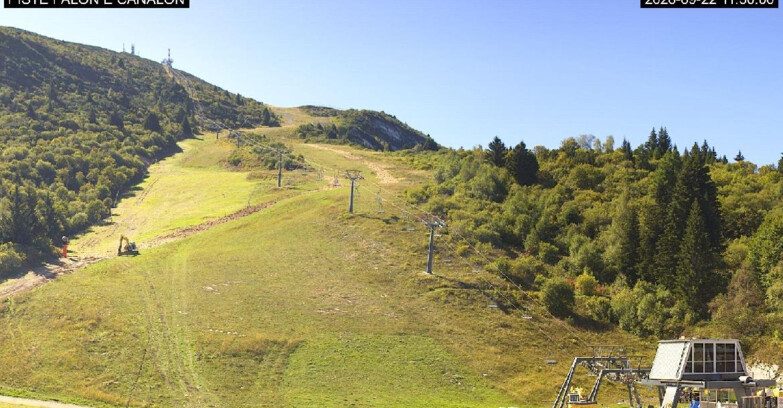 Webcam Monte Bondone - Bondone Palon e Canalon