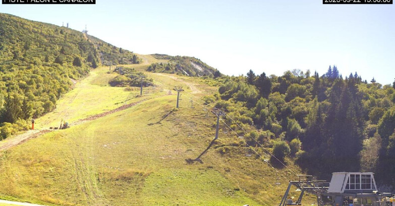 Webcam Monte Bondone - Bondone Palon e Canalon