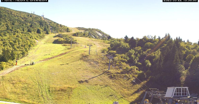 Webcam Monte Bondone - Bondone Palon e Canalon