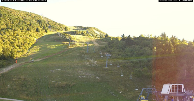 Webcam Monte Bondone - Bondone Palon e Canalon