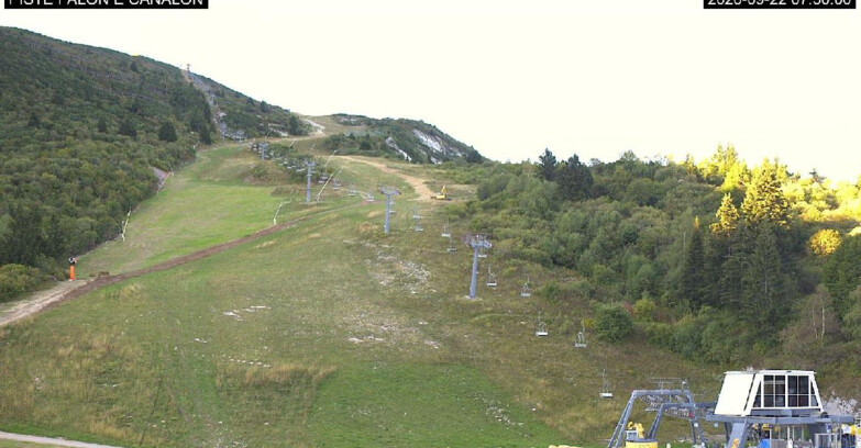 Webcam Monte Bondone - Bondone Palon e Canalon