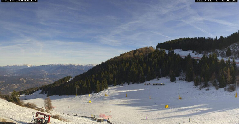 Webcam Monte Bondone - Pista Cordela 