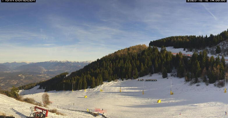 Webcam Monte Bondone - Pista Cordela 