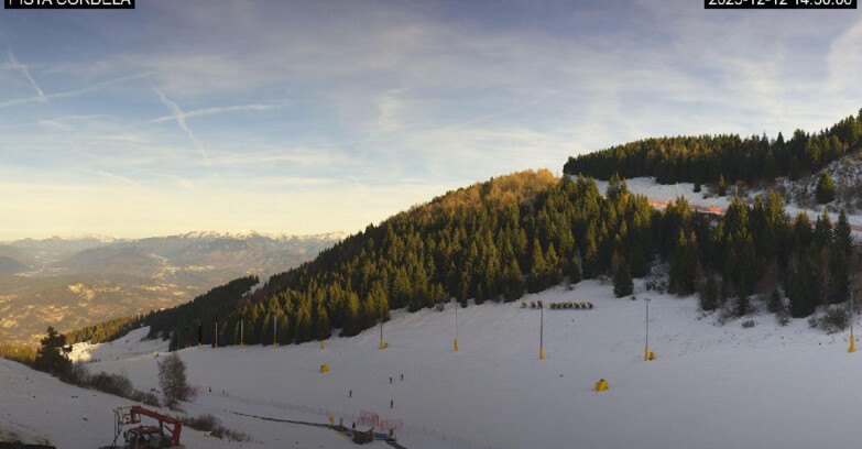 Webcam Monte Bondone - Pista Cordela 