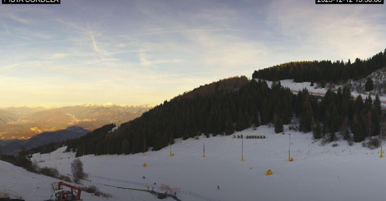 Webcam Monte Bondone - Pista Cordela 