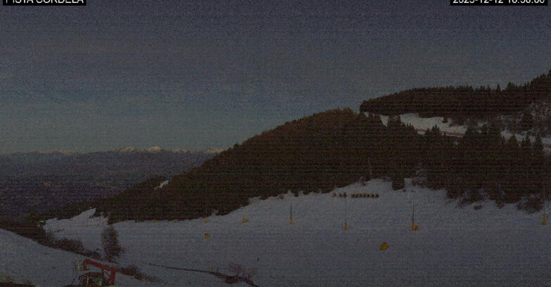 Webcam Monte Bondone - Pista Cordela 