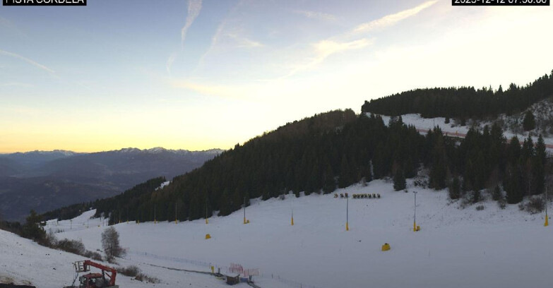 Webcam Monte Bondone - Pista Cordela 