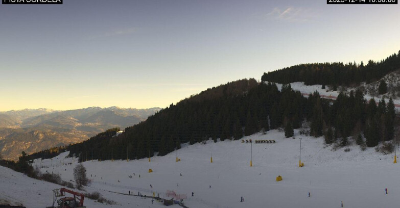Webcam Monte Bondone - Cordela Piste und Snowpark