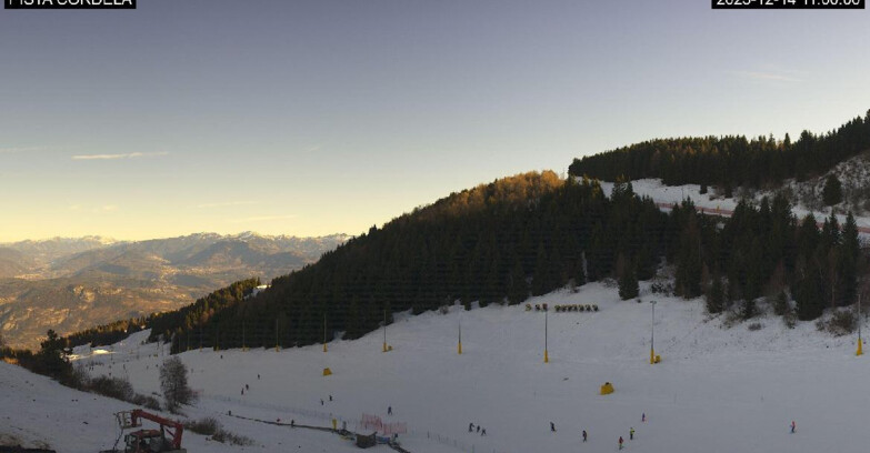 Webcam Monte Bondone - Cordela Piste und Snowpark