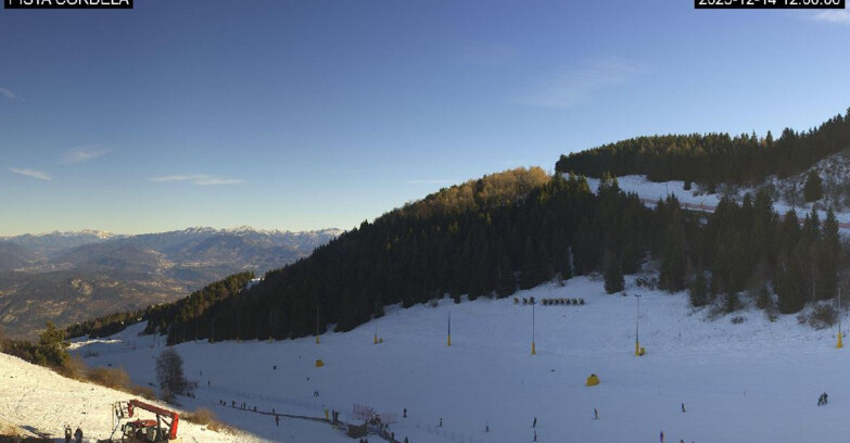 Webcam Monte Bondone - Cordela Piste und Snowpark