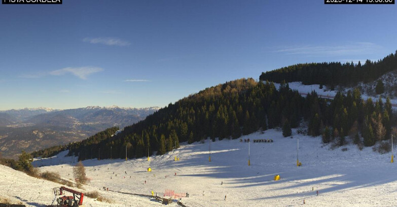 Webcam Monte Bondone - Cordela Piste und Snowpark