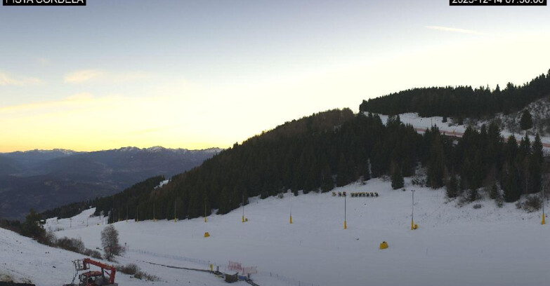 Webcam Monte Bondone - Cordela Piste und Snowpark