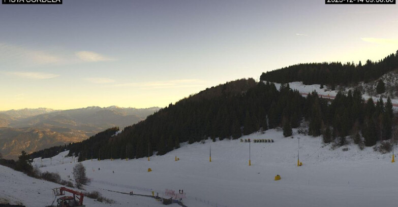 Webcam Monte Bondone - Cordela Piste und Snowpark