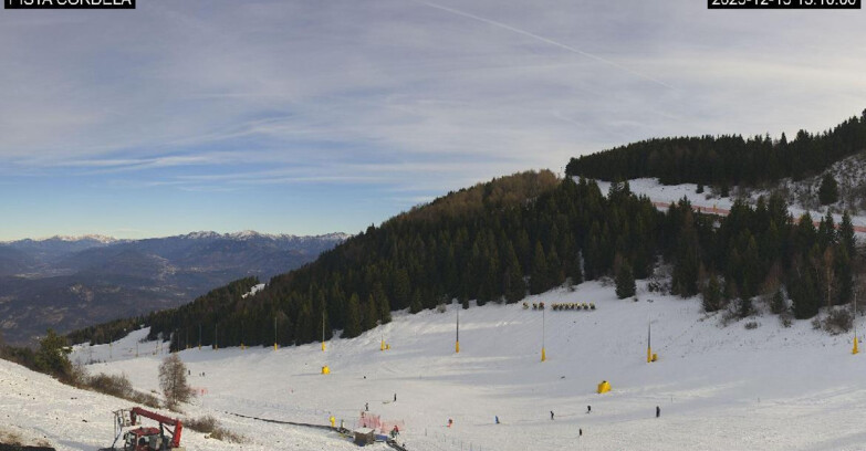 Webcam Монте-Бондоне  - Slope Cordela and snowpark